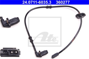 Tunnistin, kiertonopeus, Taka-akseli, vasen, MERCEDES-BENZ C-KLASS [W202], C-KLASS T-Model [S202], CLK [C208], CLK Cabriolet [A208], 202