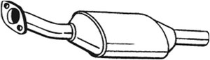 Katalysaattori, Keskellä, OPEL CORSA B, CORSA B Kombi, TIGRA, VAUXHALL CORSA Mk I, TIGRA Mk I, 5854209, 5854212, 858064, 858139, 9050276