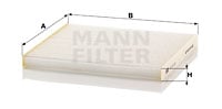 Raitisilmasuodatin MANN-FILTER CU 23 011