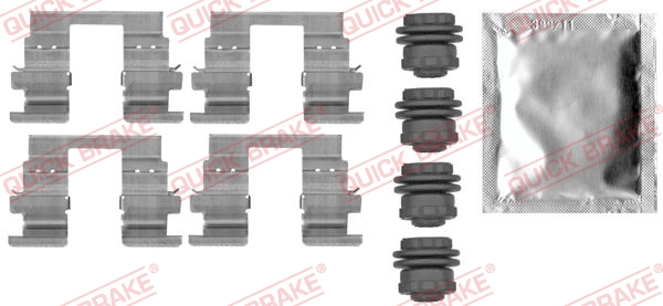 Tarvikesarja, jarrupala QUICK BRAKE 109-0013