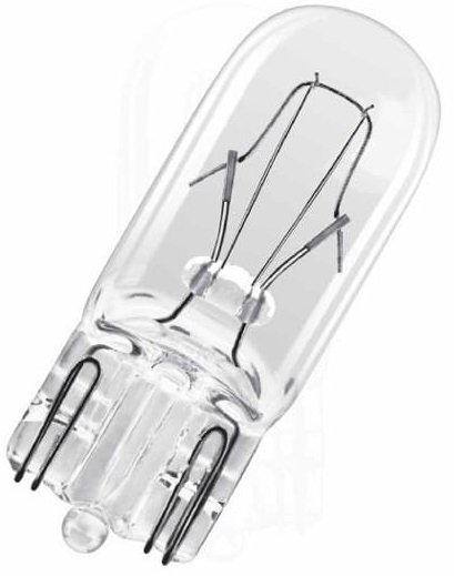 Hehkulamppu BOSCH 12V W5W 5W 1987301033
