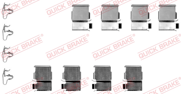 Tarvikesarja, jarrupala QUICK BRAKE 109-1133