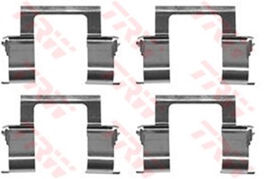 Tarvikesarja, jarrupala, Etuakseli, OPEL,VAUXHALL, 16012740, 92612740