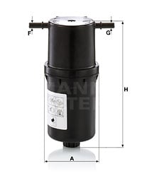 Polttoainesuodatin MANN-FILTER WK 9024