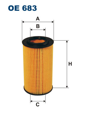 Öljynsuodatin FILTRON OE 683