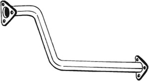 Pakoputki, Edessä, VOLVO 760, 760 Kombi, 940, 940 II, 940 Kombi, 940 Kombi II, 3514044
