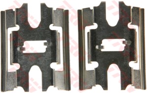 Tarvikesarja, jarrupala, Etuakseli, MERCEDES-BENZ, 004 131 10 00, A 004 131 10 00