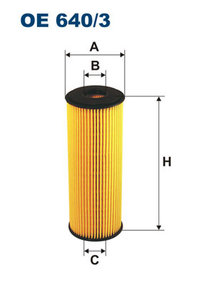 Öljynsuodatin FILTRON OE 640/3