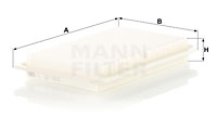 Ilmansuodatin MANN-FILTER C 32 003