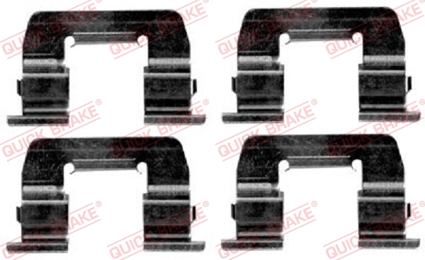 Tarvikesarja, jarrupala QUICK BRAKE 109-1668