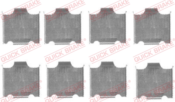 Tarvikesarja, jarrupala QUICK BRAKE 109-1718