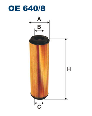 Öljynsuodatin FILTRON OE 640/8