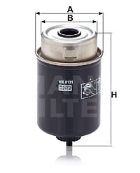Polttoainesuodatin MANN-FILTER WK 8131