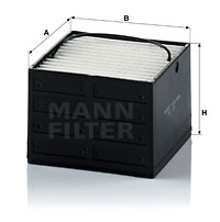Polttoainesuodatin MANN-FILTER PU 89