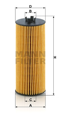 Öljynsuodatin MANN-FILTER HU 6008 z