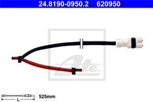 Kulumisenilmaisin, jarrupala, Etuakseli, PORSCHE 911, 911 Cabriolet, 911 Targa, 997 612 680 00