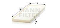 Raitisilmasuodatin MANN-FILTER CU 4033
