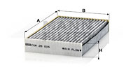 Raitisilmasuodatin MANN-FILTER CUK 26 005