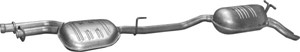 Korjausputki, katalysaattori, MERCEDES-BENZ E-KLASS [W210], 210 490 17 21, 210 490 66 21