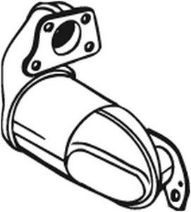 Katalysaattori, Edessä, RENAULT ESPACE IV, LAGUNA II, LAGUNA Grandtour II, VEL SATIS, 8200169763, 8200170433, 8200276607, 8200452186