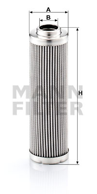 Suodatin, työhydrauliikka MANN-FILTER HD 512