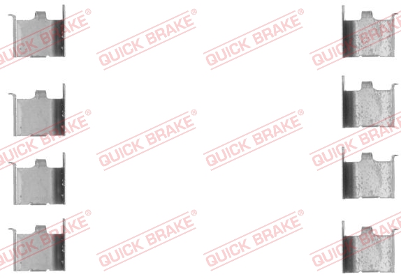 Tarvikesarja, jarrupala QUICK BRAKE 109-1132