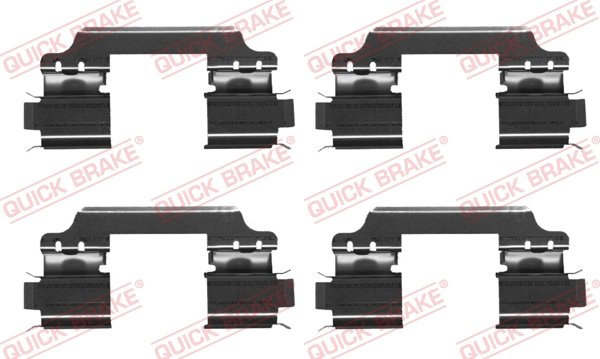 Tarvikesarja, jarrupala QUICK BRAKE 109-1707
