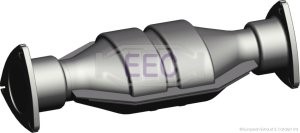 Katalysaattori, DAEWOO LANOS, LANOS Sedan, LEGANZA, NUBIRA, NUBIRA Sedan, NUBIRA Wagon, REZZO, 96347737, 96444914
