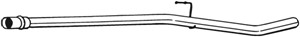 Pakoputki, Keskellä, CITROËN C8, FIAT ULYSSE, LANCIA PHEDRA, PEUGEOT 807, 1717R2, 9456201980, 9677343880