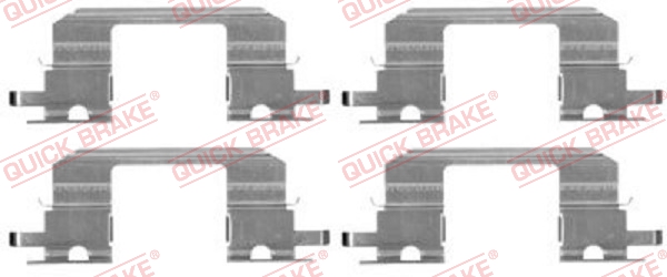 Tarvikesarja, jarrupala QUICK BRAKE 109-1672