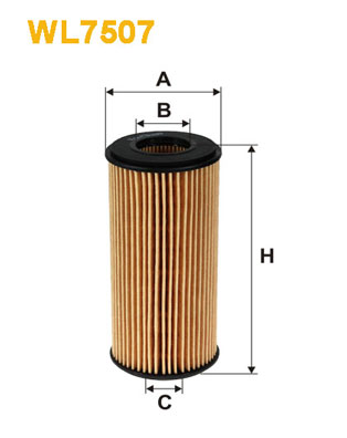Öljynsuodatin WIX FILTERS WL7507