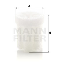 Ureasuodatin MANN-FILTER U 1003