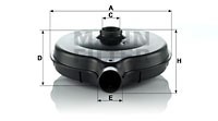Ilmansuodatin, RENAULT 4, 4 Skåp/stor limousine, RAPID Skåp/stor limousine, 77 00 721 407, 77 00 724 407, 77 00 727 407, 77 00 727 409