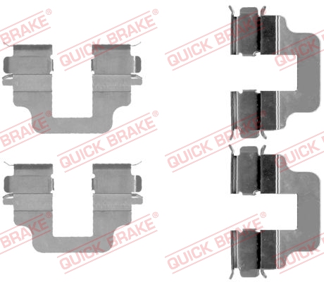 Tarvikesarja, jarrupala QUICK BRAKE 109-1712