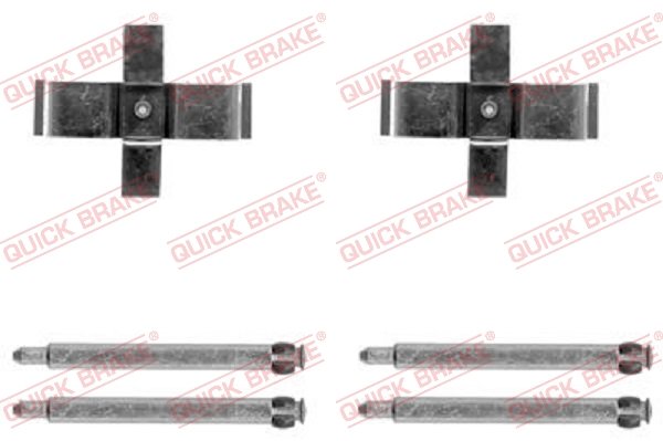 Tarvikesarja, jarrupala QUICK BRAKE 109-1713